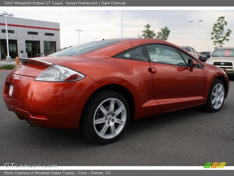 Sunset Pearlescent / Dark Charcoal 2007 Mitsubishi Eclipse GT Coupe