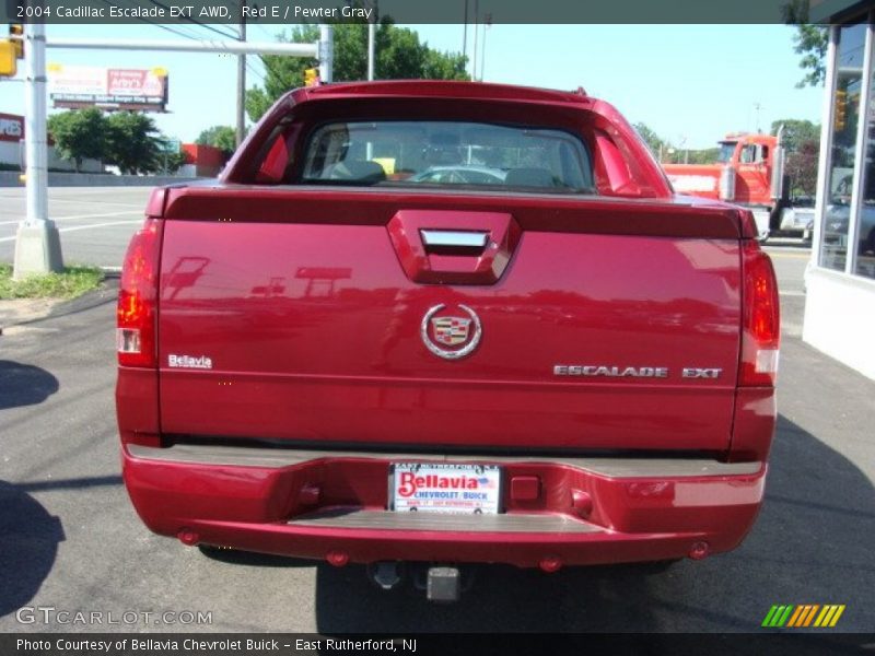 Red E / Pewter Gray 2004 Cadillac Escalade EXT AWD