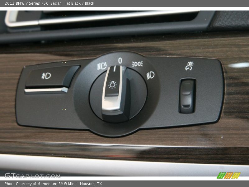 Jet Black / Black 2012 BMW 7 Series 750i Sedan