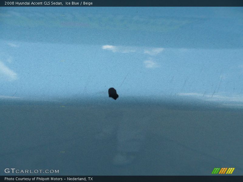Ice Blue / Beige 2008 Hyundai Accent GLS Sedan