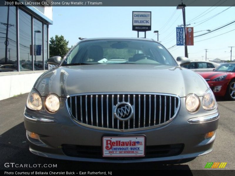 Stone Gray Metallic / Titanium 2008 Buick LaCrosse CXL
