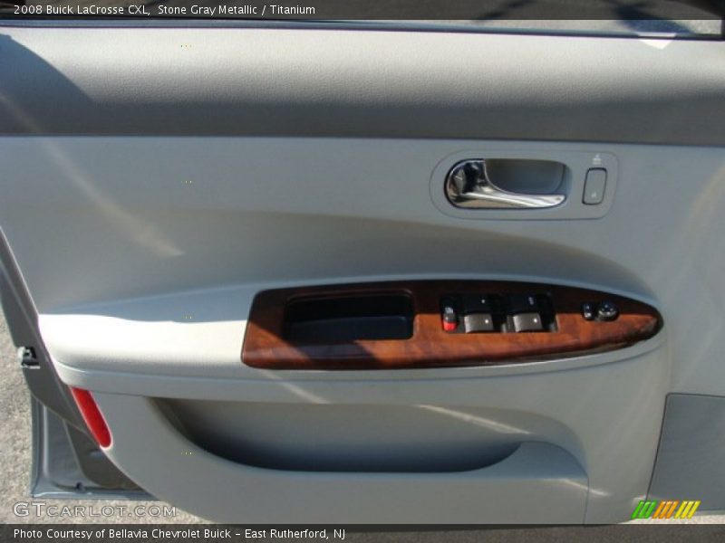 Stone Gray Metallic / Titanium 2008 Buick LaCrosse CXL