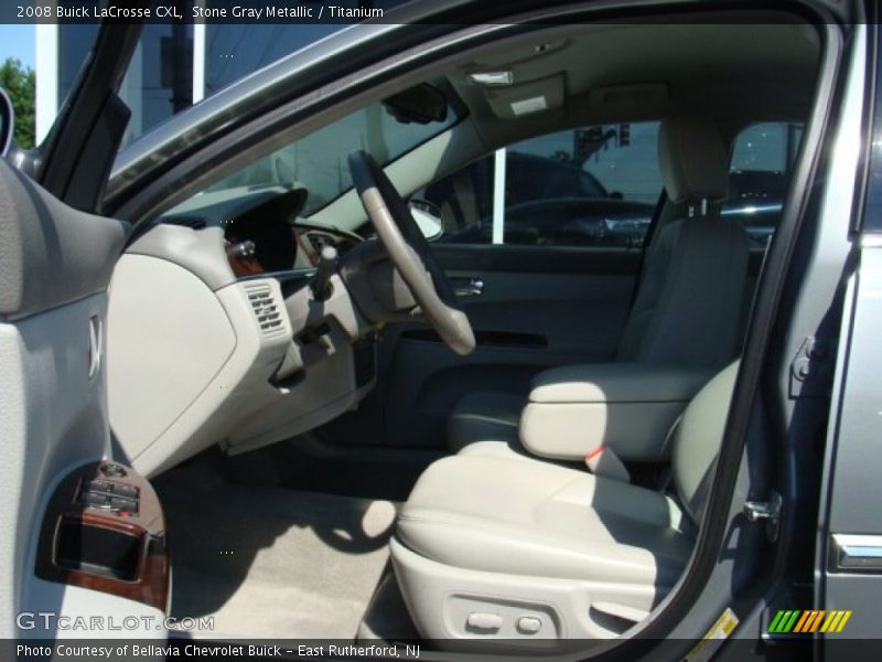 Stone Gray Metallic / Titanium 2008 Buick LaCrosse CXL