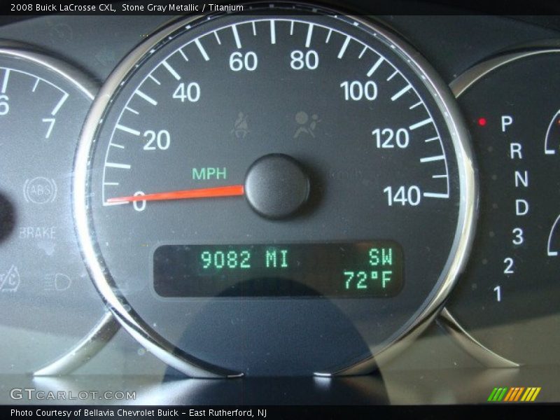 Stone Gray Metallic / Titanium 2008 Buick LaCrosse CXL