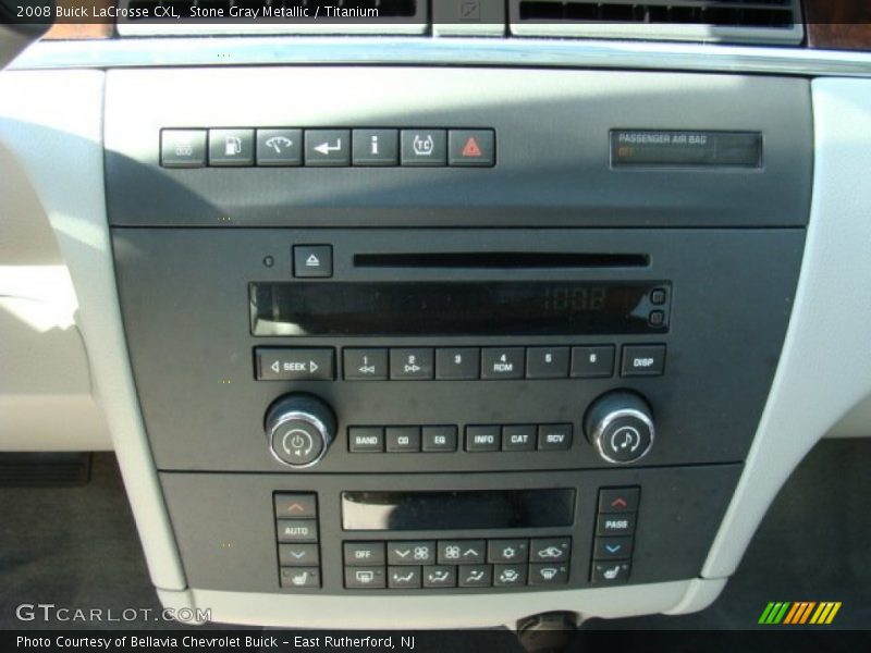 Stone Gray Metallic / Titanium 2008 Buick LaCrosse CXL