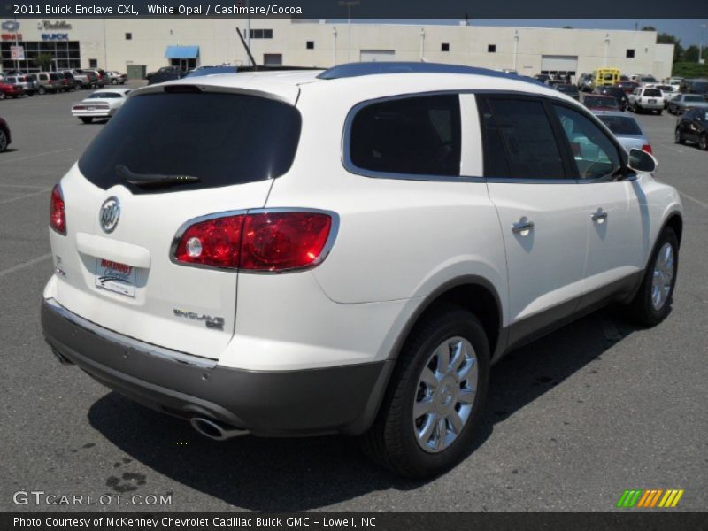 White Opal / Cashmere/Cocoa 2011 Buick Enclave CXL