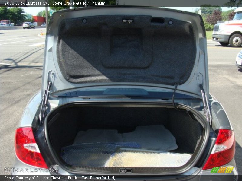Stone Gray Metallic / Titanium 2008 Buick LaCrosse CXL