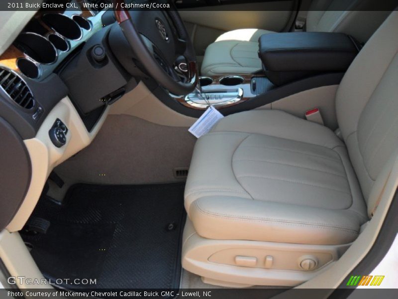 White Opal / Cashmere/Cocoa 2011 Buick Enclave CXL