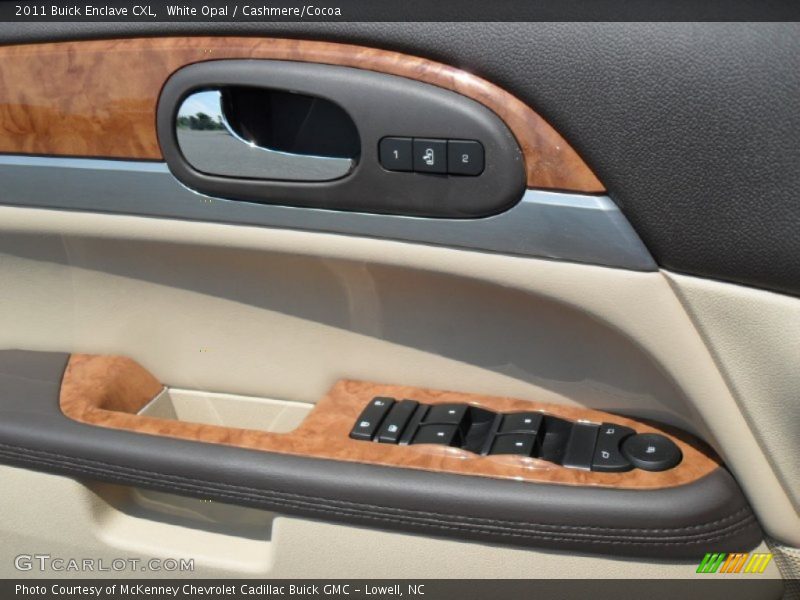 White Opal / Cashmere/Cocoa 2011 Buick Enclave CXL