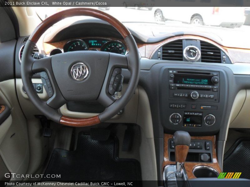 White Opal / Cashmere/Cocoa 2011 Buick Enclave CXL