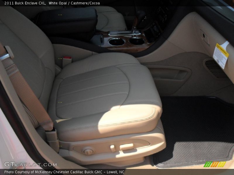 White Opal / Cashmere/Cocoa 2011 Buick Enclave CXL