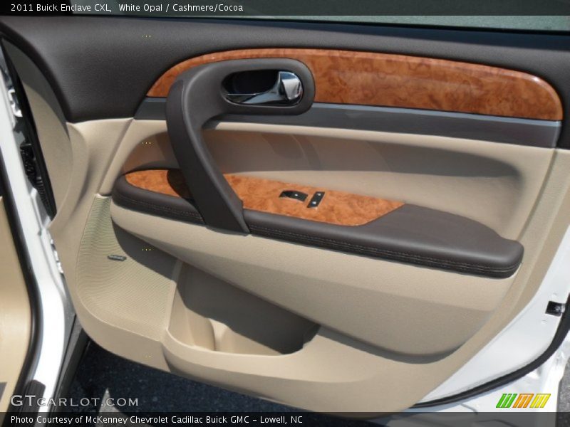 White Opal / Cashmere/Cocoa 2011 Buick Enclave CXL