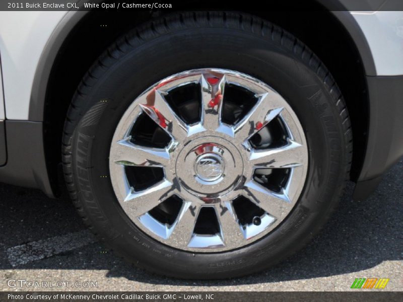 White Opal / Cashmere/Cocoa 2011 Buick Enclave CXL