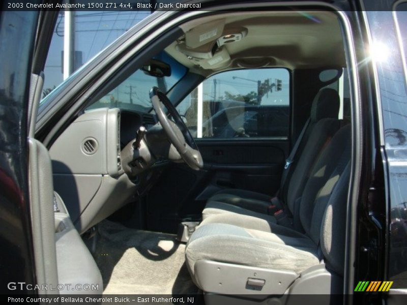 Black / Dark Charcoal 2003 Chevrolet Avalanche 1500 Z71 4x4