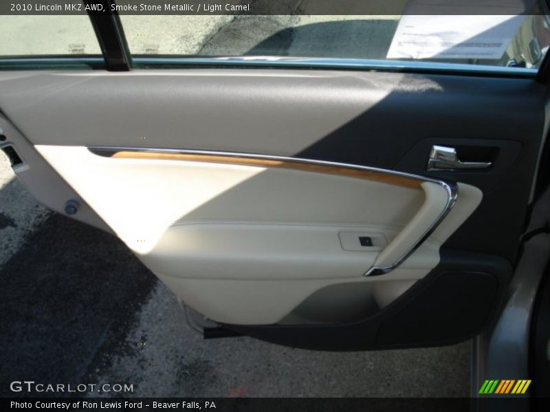 Smoke Stone Metallic / Light Camel 2010 Lincoln MKZ AWD