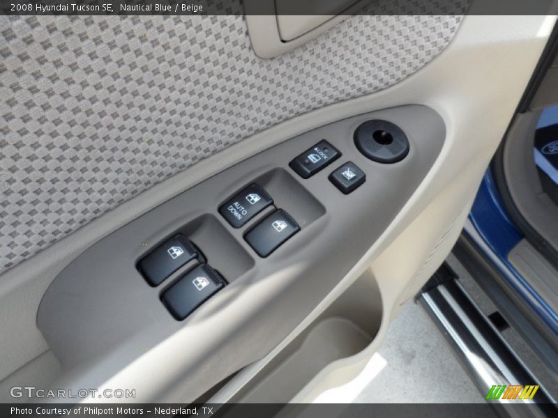 Controls of 2008 Tucson SE