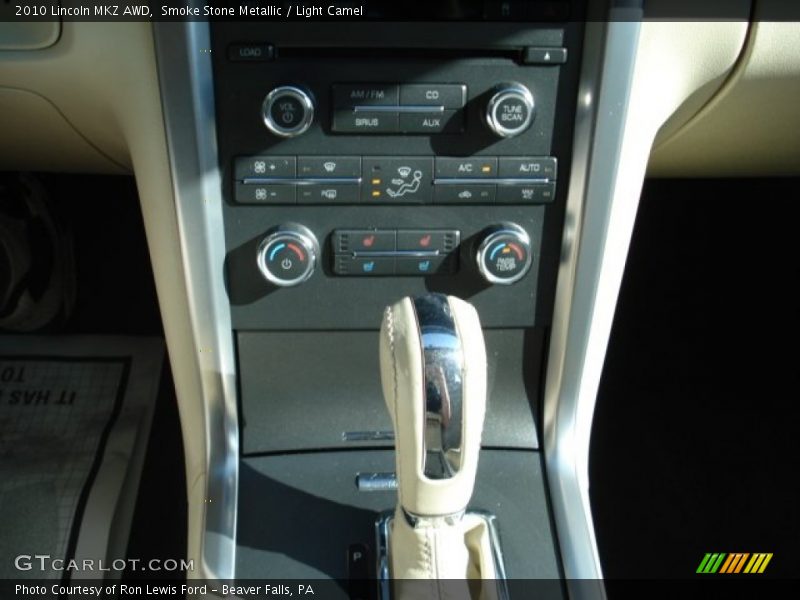 Smoke Stone Metallic / Light Camel 2010 Lincoln MKZ AWD