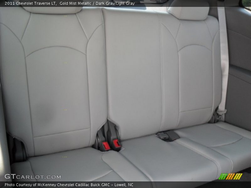 Gold Mist Metallic / Dark Gray/Light Gray 2011 Chevrolet Traverse LT