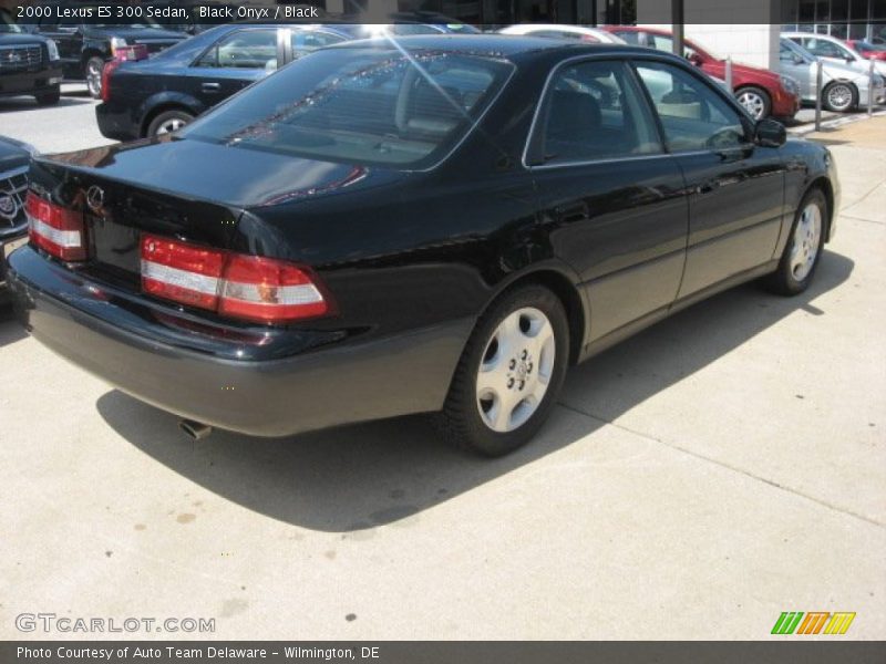 Black Onyx / Black 2000 Lexus ES 300 Sedan