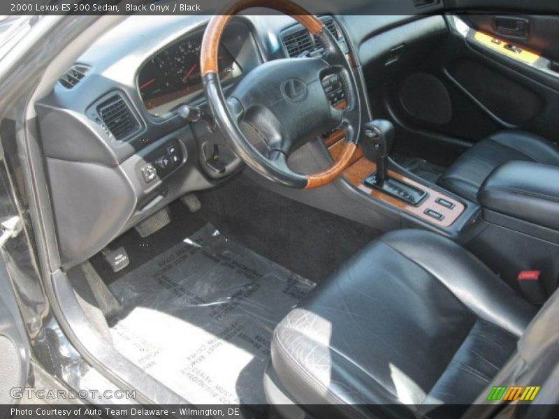 Black Onyx / Black 2000 Lexus ES 300 Sedan
