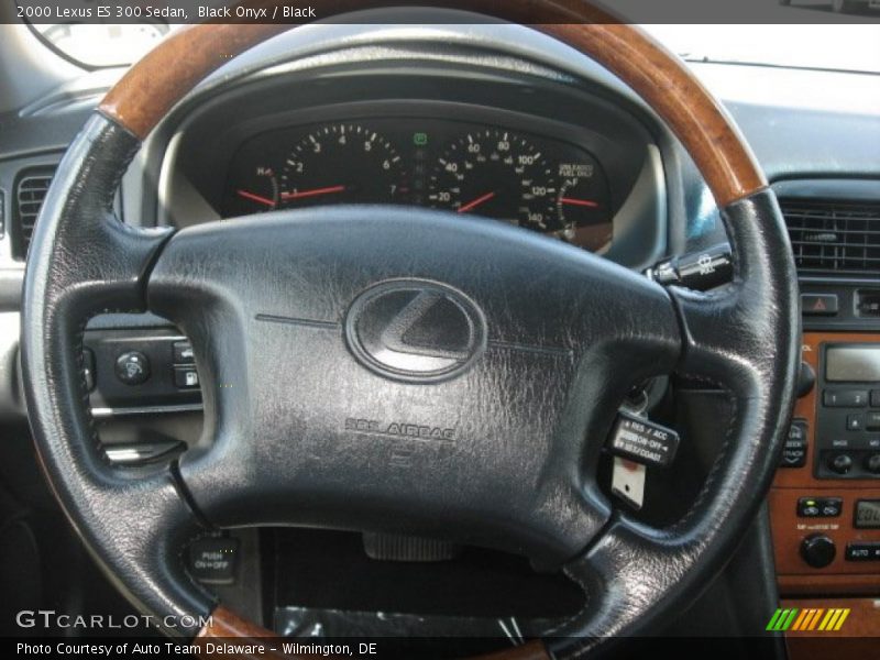 Black Onyx / Black 2000 Lexus ES 300 Sedan