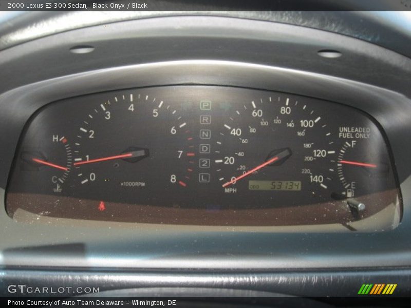 Black Onyx / Black 2000 Lexus ES 300 Sedan