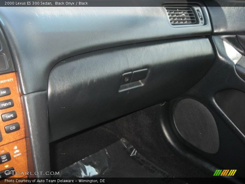 Black Onyx / Black 2000 Lexus ES 300 Sedan