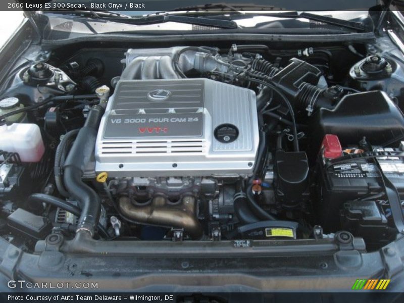 Black Onyx / Black 2000 Lexus ES 300 Sedan