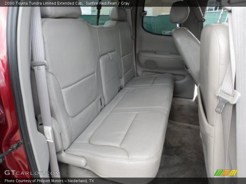  2000 Tundra Limited Extended Cab Gray Interior