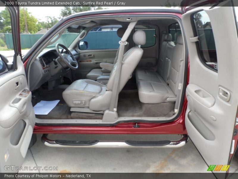  2000 Tundra Limited Extended Cab Gray Interior