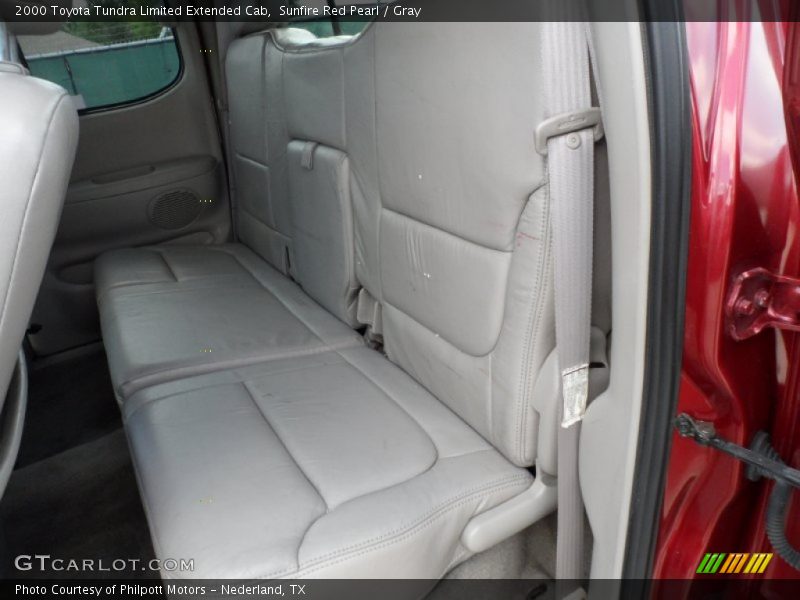  2000 Tundra Limited Extended Cab Gray Interior