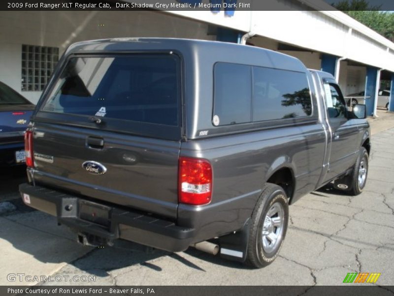 Dark Shadow Grey Metallic / Medium Dark Flint 2009 Ford Ranger XLT Regular Cab