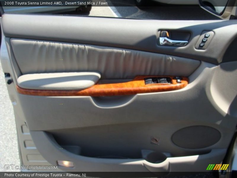 Desert Sand Mica / Fawn 2008 Toyota Sienna Limited AWD