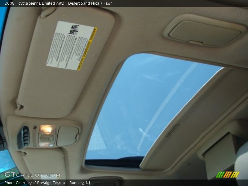 Desert Sand Mica / Fawn 2008 Toyota Sienna Limited AWD