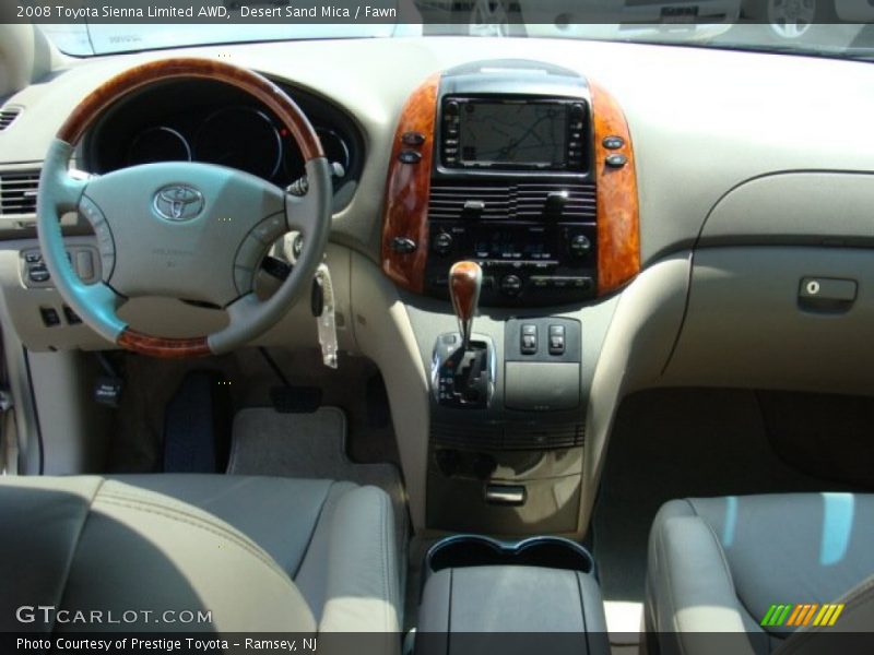 Desert Sand Mica / Fawn 2008 Toyota Sienna Limited AWD