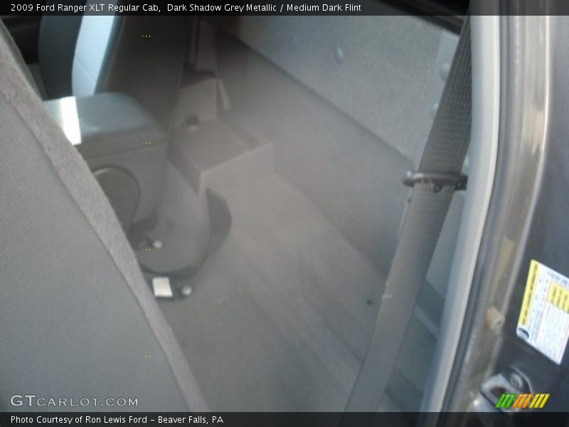 Dark Shadow Grey Metallic / Medium Dark Flint 2009 Ford Ranger XLT Regular Cab