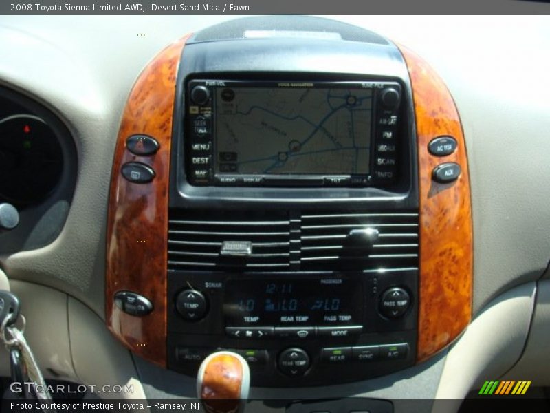 Desert Sand Mica / Fawn 2008 Toyota Sienna Limited AWD
