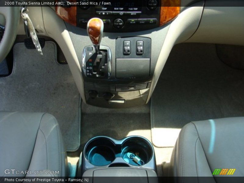 Desert Sand Mica / Fawn 2008 Toyota Sienna Limited AWD