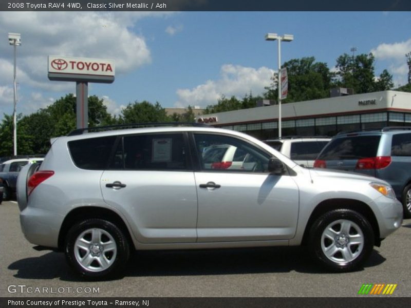 Classic Silver Metallic / Ash 2008 Toyota RAV4 4WD