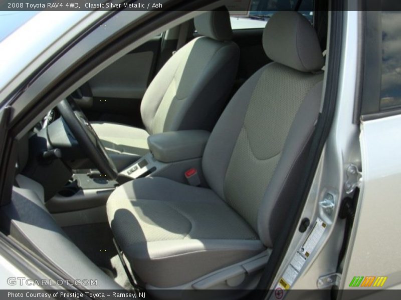 Classic Silver Metallic / Ash 2008 Toyota RAV4 4WD
