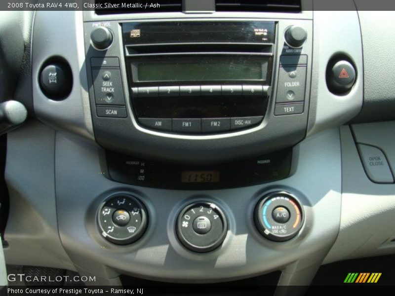 Classic Silver Metallic / Ash 2008 Toyota RAV4 4WD
