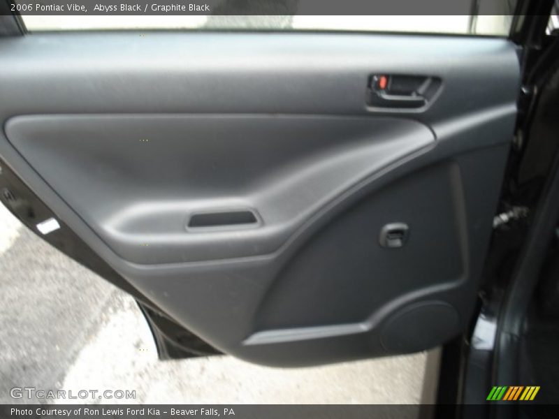 Abyss Black / Graphite Black 2006 Pontiac Vibe