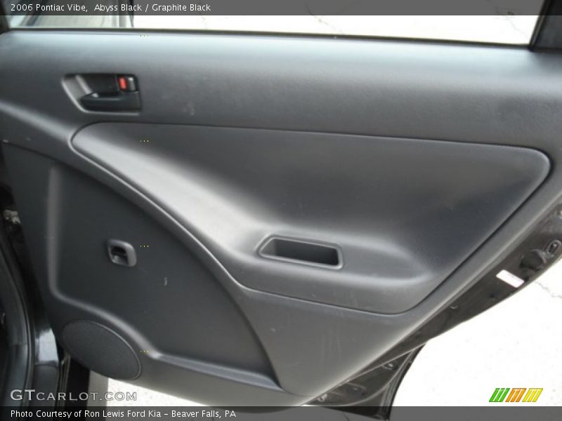 Abyss Black / Graphite Black 2006 Pontiac Vibe