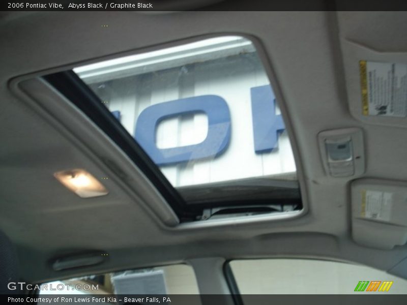 Abyss Black / Graphite Black 2006 Pontiac Vibe