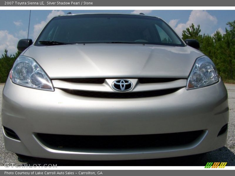Silver Shadow Pearl / Stone 2007 Toyota Sienna LE