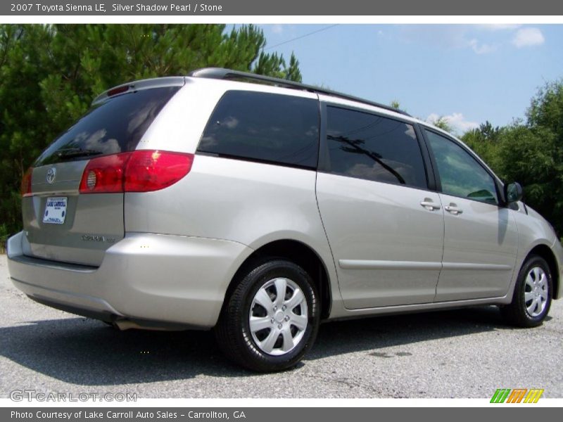 Silver Shadow Pearl / Stone 2007 Toyota Sienna LE