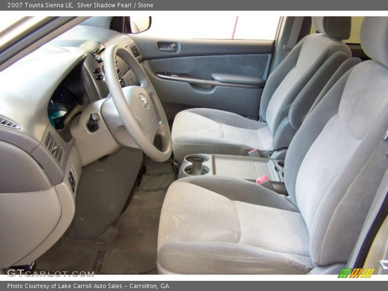 Silver Shadow Pearl / Stone 2007 Toyota Sienna LE
