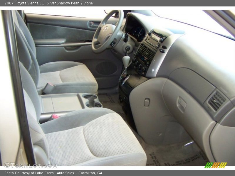 Silver Shadow Pearl / Stone 2007 Toyota Sienna LE