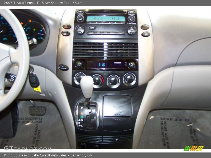 Silver Shadow Pearl / Stone 2007 Toyota Sienna LE