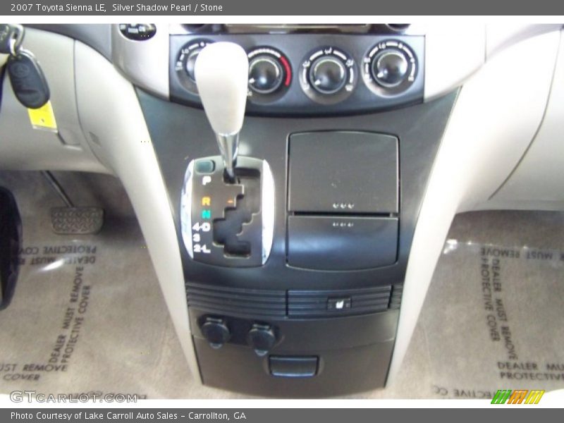 Silver Shadow Pearl / Stone 2007 Toyota Sienna LE